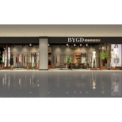 商场店效果图展示