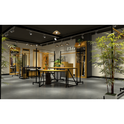 商场店效果图展示